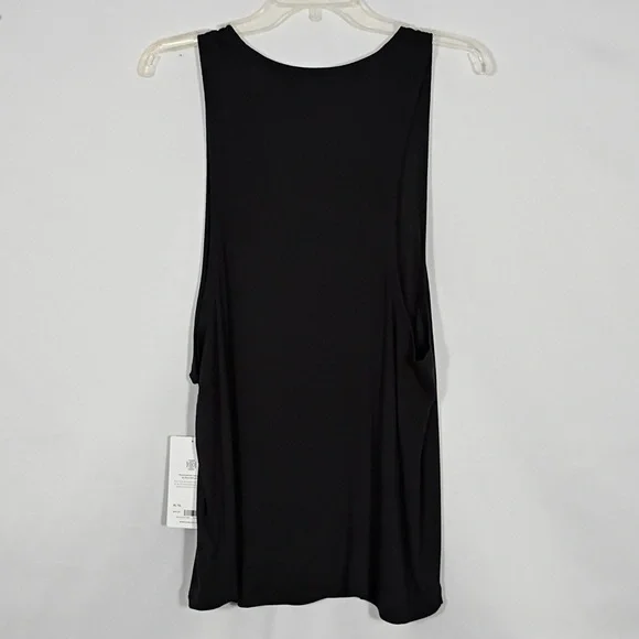 NWT Athleta Black Well Rested Rib Sleep Tank Women's Size XL Soft Modal - Picture 4 of 10